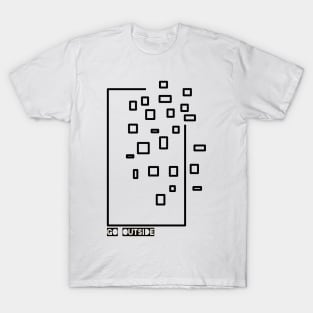 Simple line art design T-Shirt